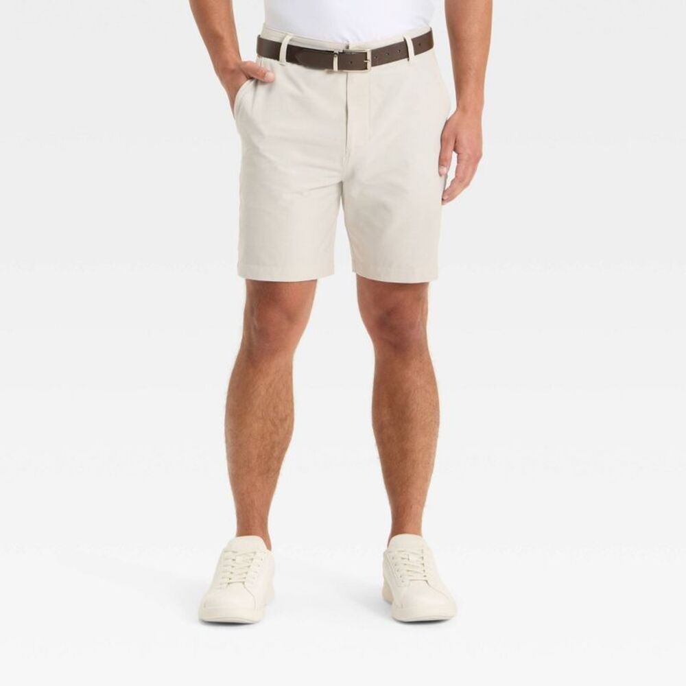 Men's Golf Shorts 7" - All In Motion Beige 40